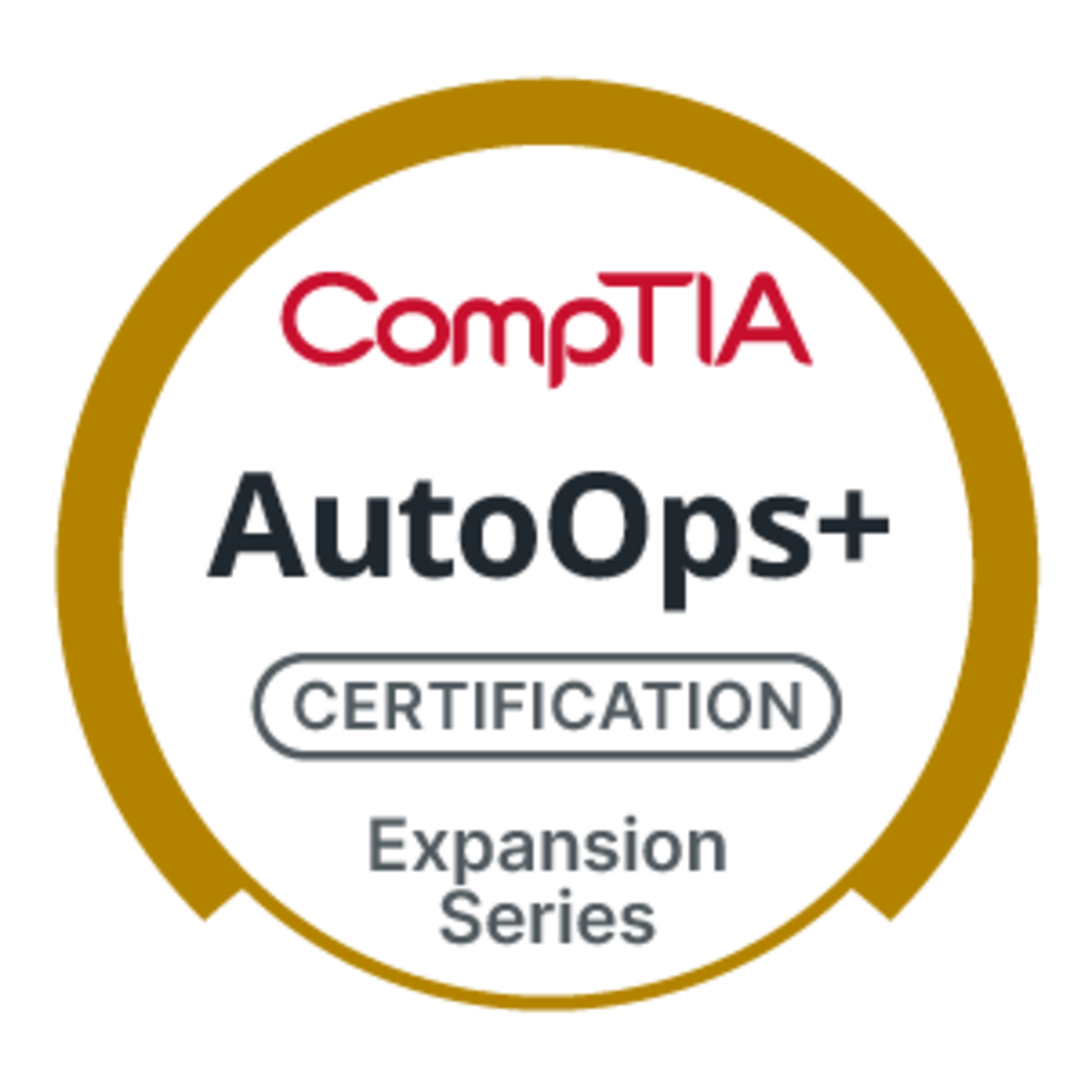CompTIA AutoOps+ course artwork from CompTIA