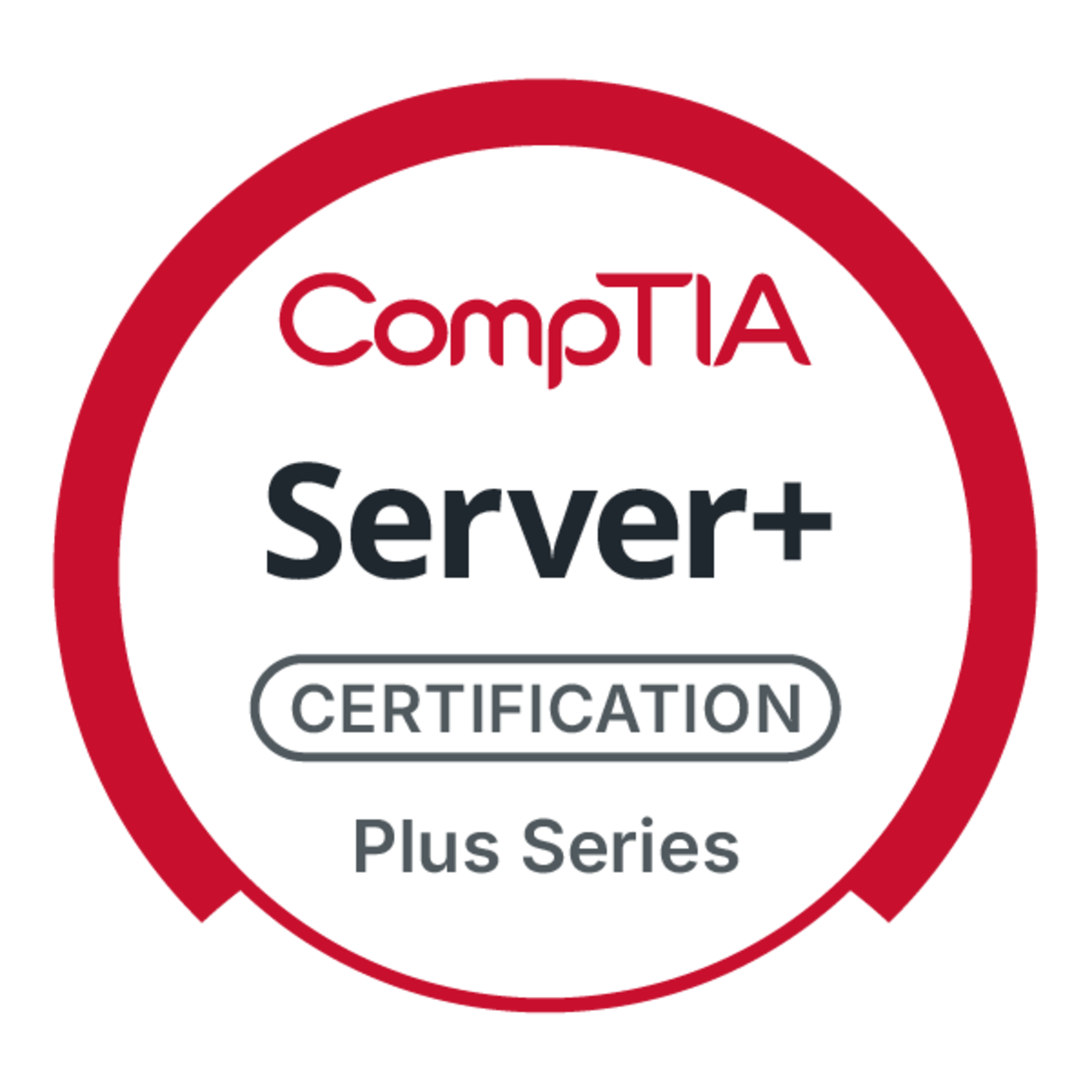 CompTIA Server+ course artwork from CompTIA
