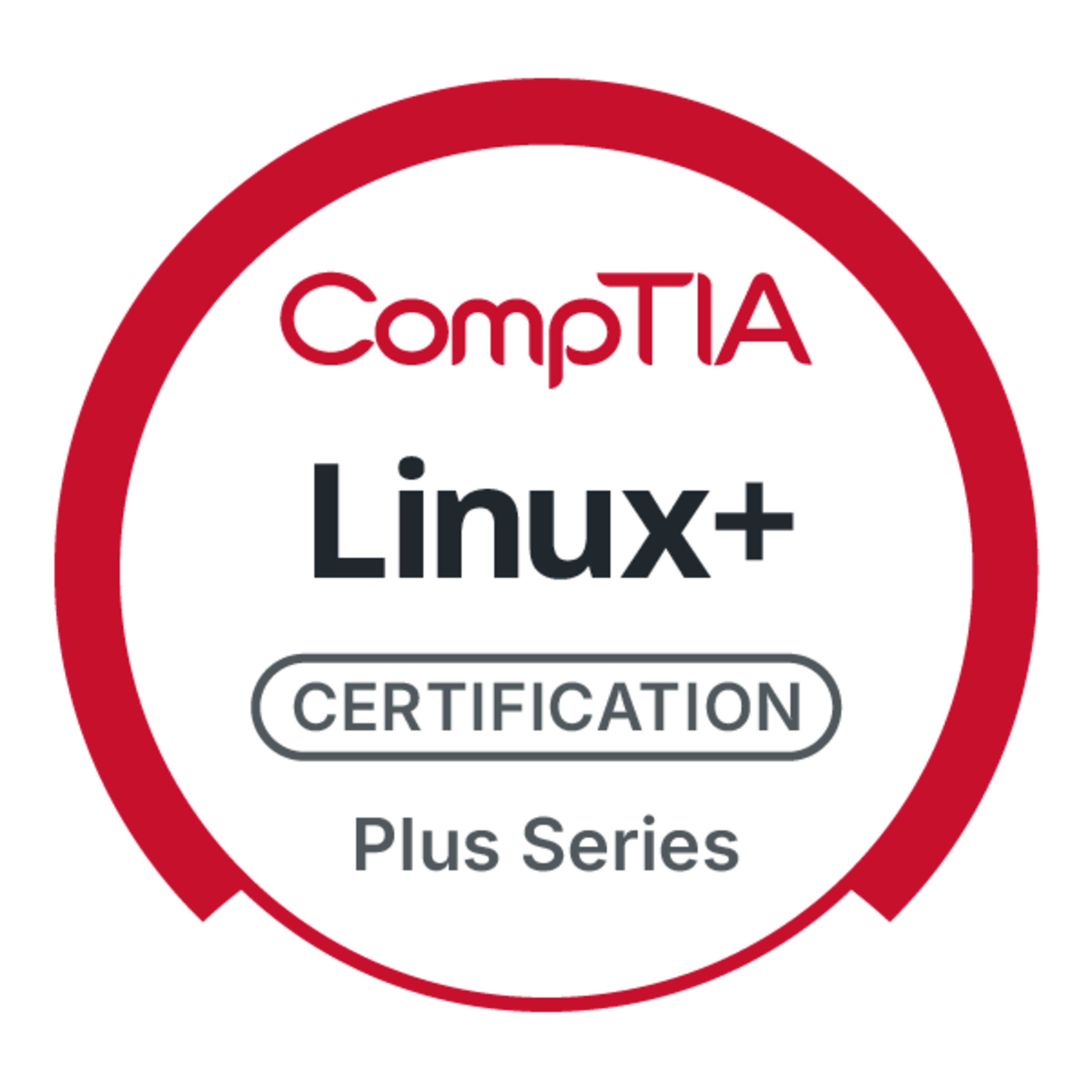 CompTIA Linux+ course artwork from CompTIA
