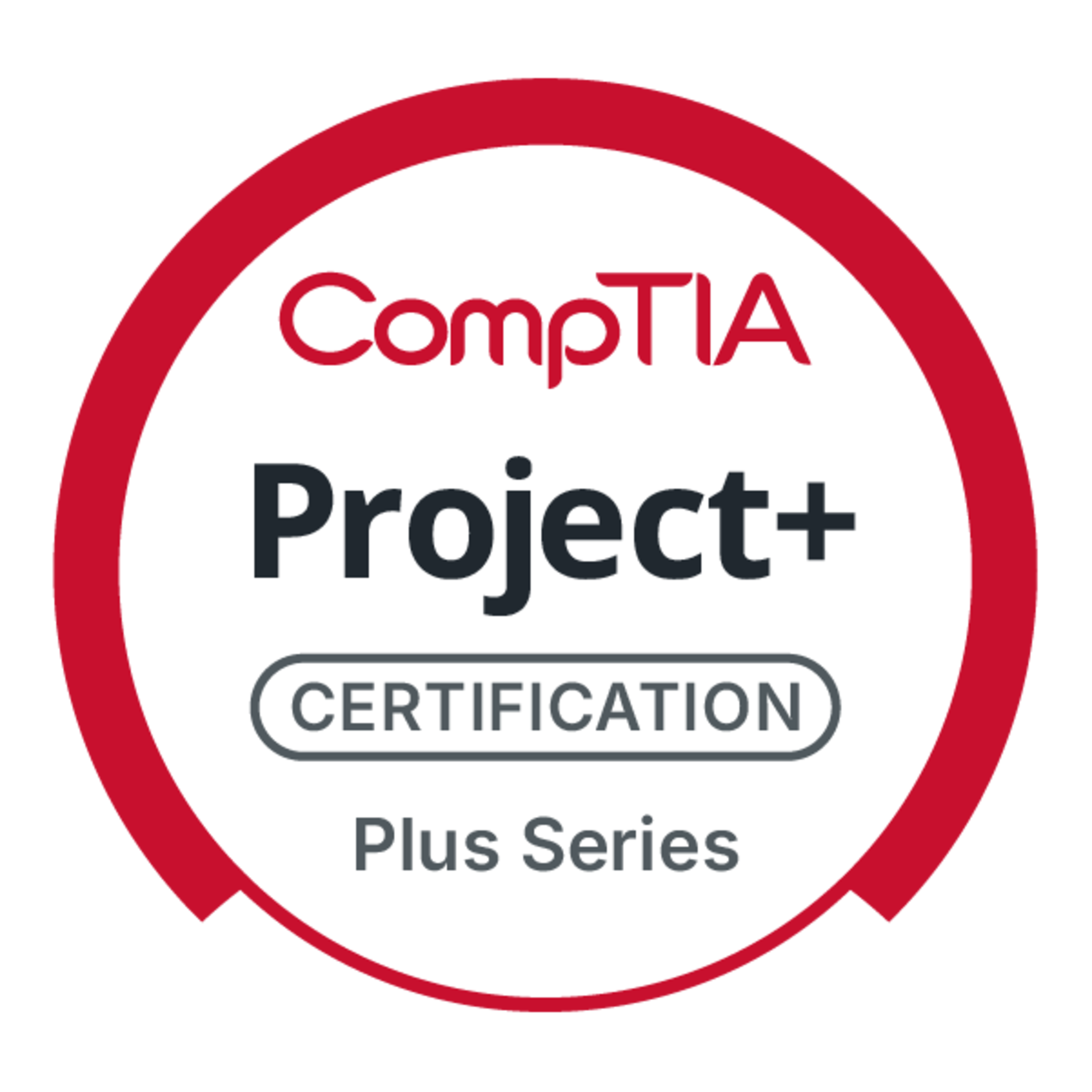 CompTIA Project+ course artwork from CompTIA