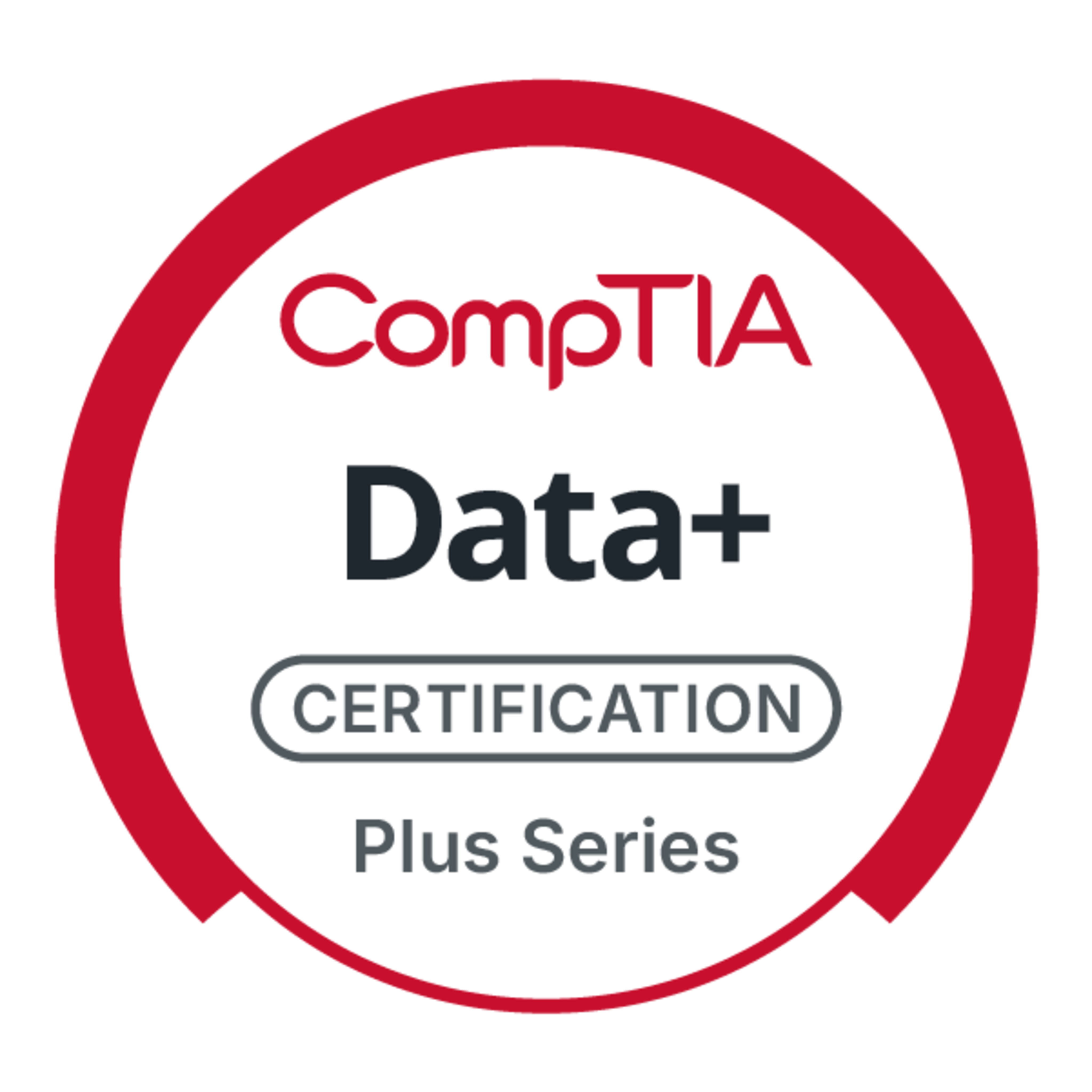 CompTIA Data+ course artwork from CompTIA