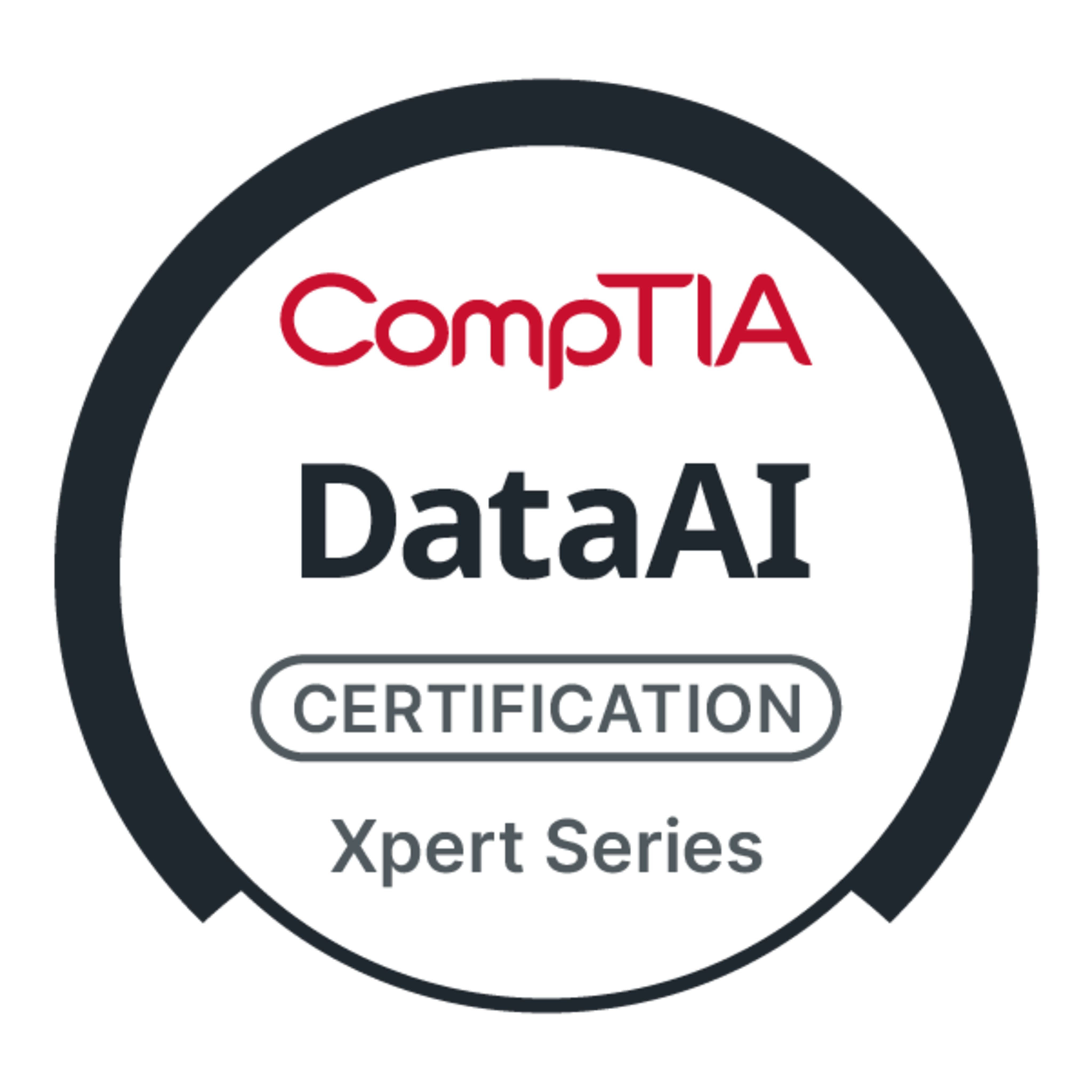 CompTIA DataAI course artwork from CompTIA