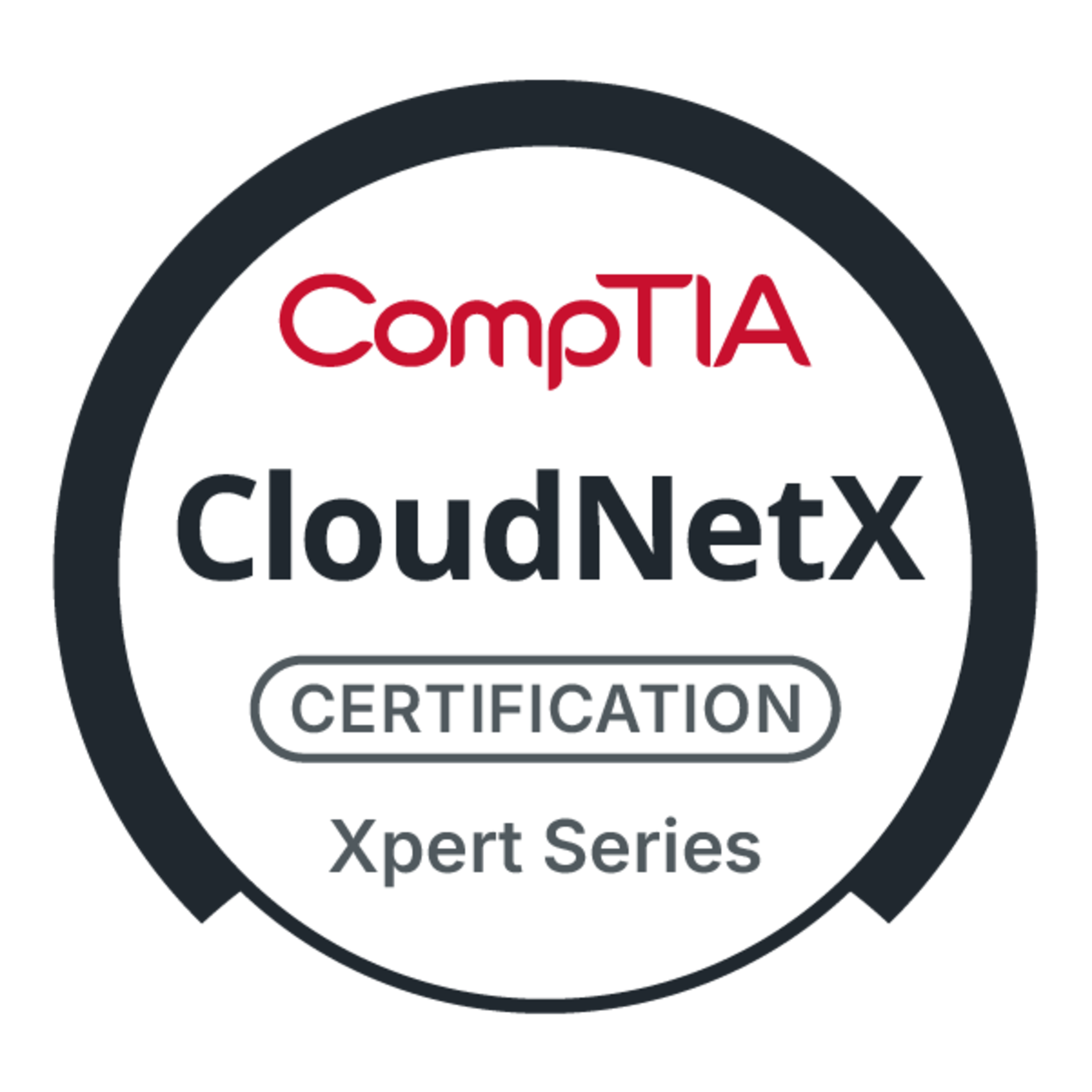 CompTIA CloudNetX course artwork from CompTIA